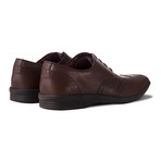 George Leather Oxford Shoe // Brown (UK: 9)