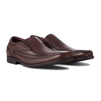 Charles Leather Slip Shoe // Brown (UK: 8)