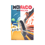Monaco Grand Prix 1931 // Robert Falcucci // 1983 Lithograph