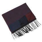 Bub Moda // Checkered Scarf // Burgundy