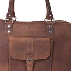 Old School Sport Bag // Brown