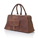 Old School Sport Bag // Brown