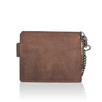 Old School Link Wallet // Brown