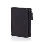 Gentlemen's Matte Leather Wallet // Black