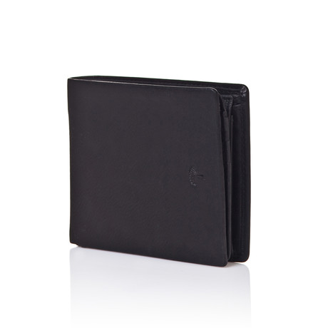 Leather Bi-Fold Wallet // Black