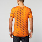 Marathoner V-Neck Tee // Orange (S[28-30''])