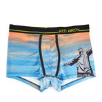 Rio Trunk // Light Blue + Peach (S[28-30''])