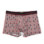Dirty Dancer Boxer-Brief // Grey + Red (S[28-30''])