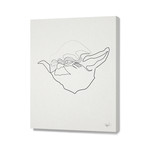 One Line Yoda (20"H x 16"W x 1.5"D)