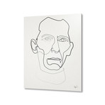 Star Wars // One Line Tarkin // Aluminum Print (16"L x 20"H)