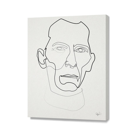 One Line Tarkin (20"H x 16"W x 1.5"D)