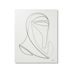 Star Wars // One Line Royal Guard // Aluminum Print (16"L x 20"H)