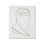 One Line Royal Guard (20"H x 16"W x 1.5"D)