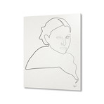 Star Wars // One Line Padme // Aluminum Print (16"L x 20"H)