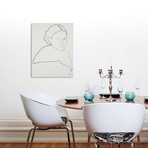 Star Wars // One Line Padme // Aluminum Print (16"L x 20"H)