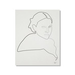 One Line Padme (20"H x 16"W x 1.5"D)
