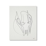 One Line Grievous (20"H x 16"W x 1.5"D)