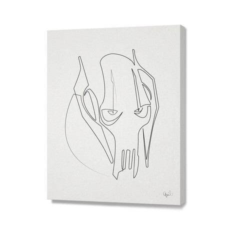 One Line Grievous (20"H x 16"W x 1.5"D)