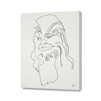 One Line Chewie (20"H x 16"W x 1.5"D)