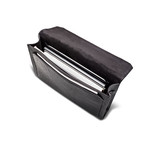 Wooster Attache (Black + Black Hardware)