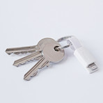 inCharge 2-Pack // Lightning + Micro USB (White + Black)