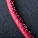 Luxe USB Cable // Red (iPhone // 8"L)