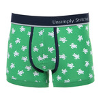 Turtle Boxer Trunk // Green (S)