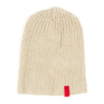 Cotton Knit Beanie // Khaki