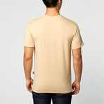 Brae Tee // Khaki (L)