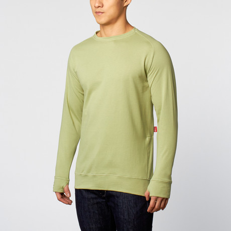 Fanno Crewneck // Sage (S)