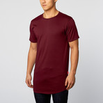 Premium Burnside Tee // Maroon (XL)