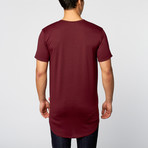 Premium Burnside Tee // Maroon (XL)