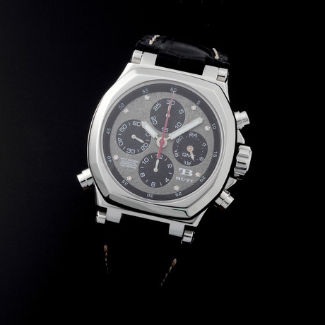 Buti Galileo Split Seconds GMT Chronograph Automatic // 9905 // 34352 // c.2000's // Pre-Owned