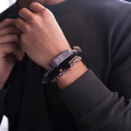 Moree Wish Balance Bracelet Strap // Grey (4.7'' - 7.0'')