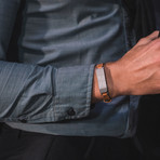Walk Bracelet Leather Strap // Camel (6.1'' - 7.0'')