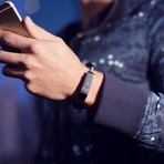 Moree Wish Energy Bracelet Strap // Black (4.7'' - 7.0'')