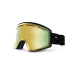 Cleaver Goggle (Black + Gold Chrome)