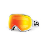 Fishbowl Goggle (White + Fire Chrome)