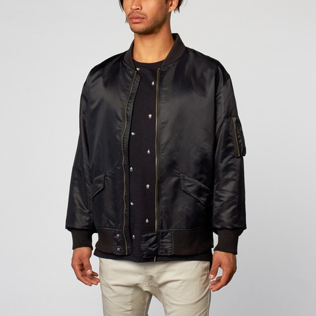 Military Bomber // Black (S)