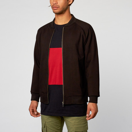 Zanerobe // Dugout Bomber // Black Neoprene (M)