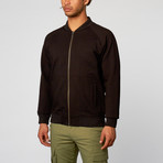 Zanerobe // Dugout Bomber // Black Neoprene (M)