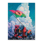 IO Jima (14"W x 19"H x 2"D)