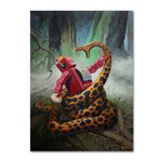 All Wrapped Up Again (14"W x 19"H x 2"D)