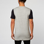 Flintlock Tee // Grey & Black (S)