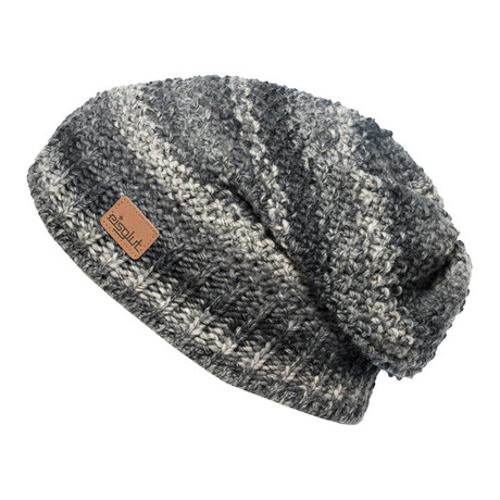 Nelson Wool Blend Beanie // Grey