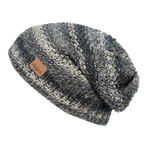 Nelson Wool Blend Beanie // Grey