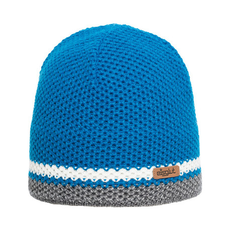 Frost Wool Blend Beanie // Blue