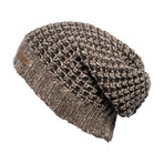 More Wool Blend Beanie // Brown