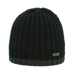 Kenny Wool Blend Beanie // Black