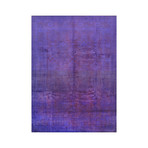 Hand-Knotted Lamb's Wool Area Rug // 033225 // Purple